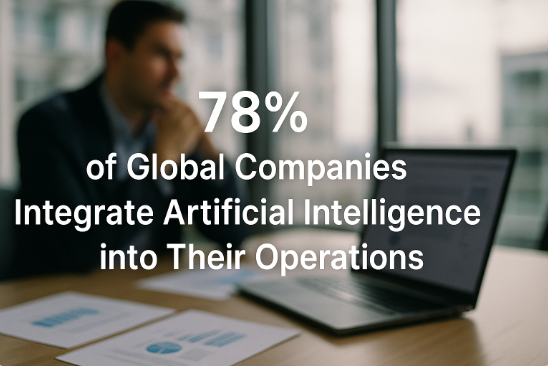78% of Global Companies Integrate Artificial Intelligence into Their Operations